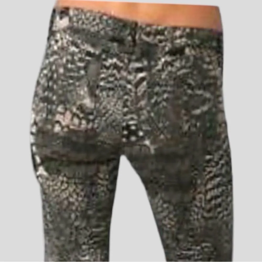 Rag & Bone brown and cream skinny leggings jeans! Nwot - Image 6