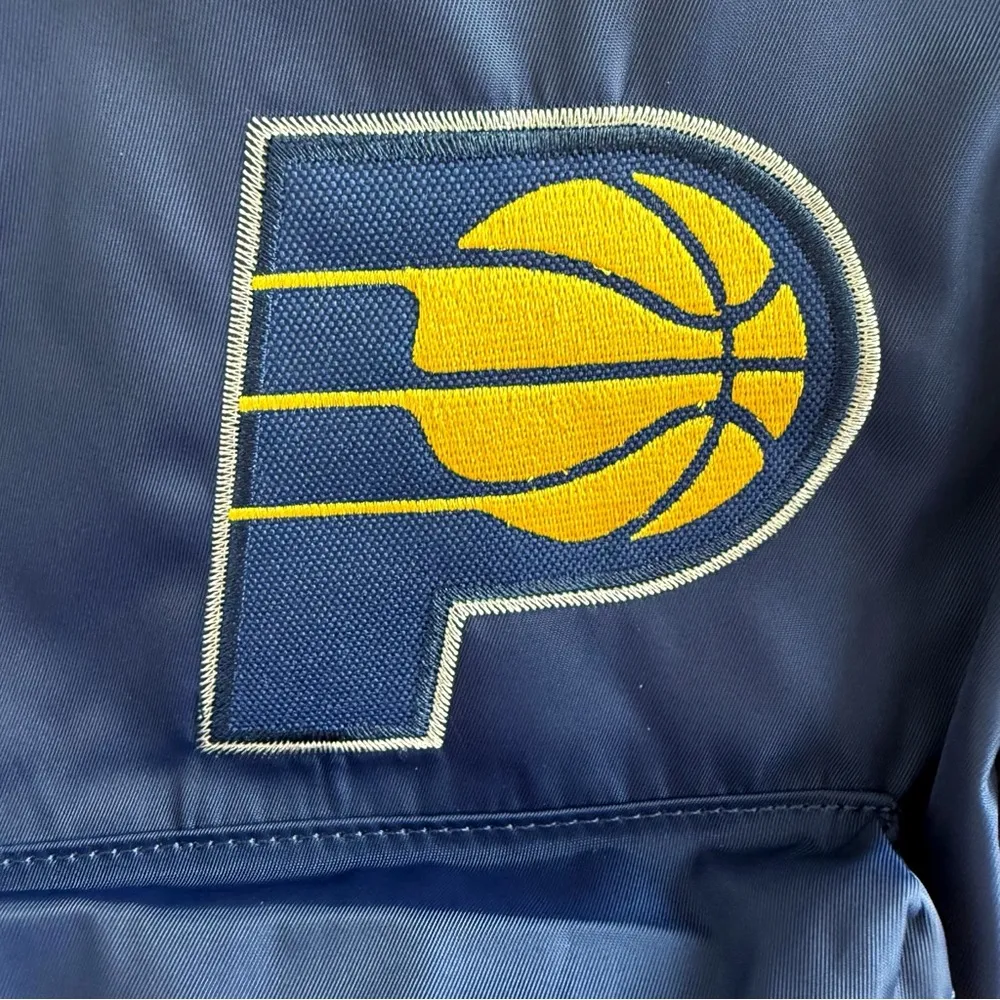 Herschel Supply Co Indiana Pacers Backpack NBA Fan Gear Gift Satin Navy Blue - Image 6