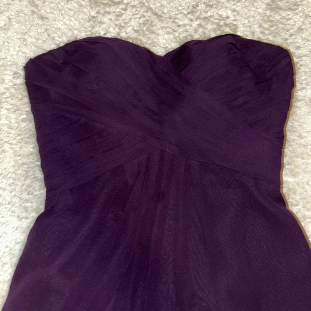 Bill levkoff strapless formal dress women’s size 8 - Image 2