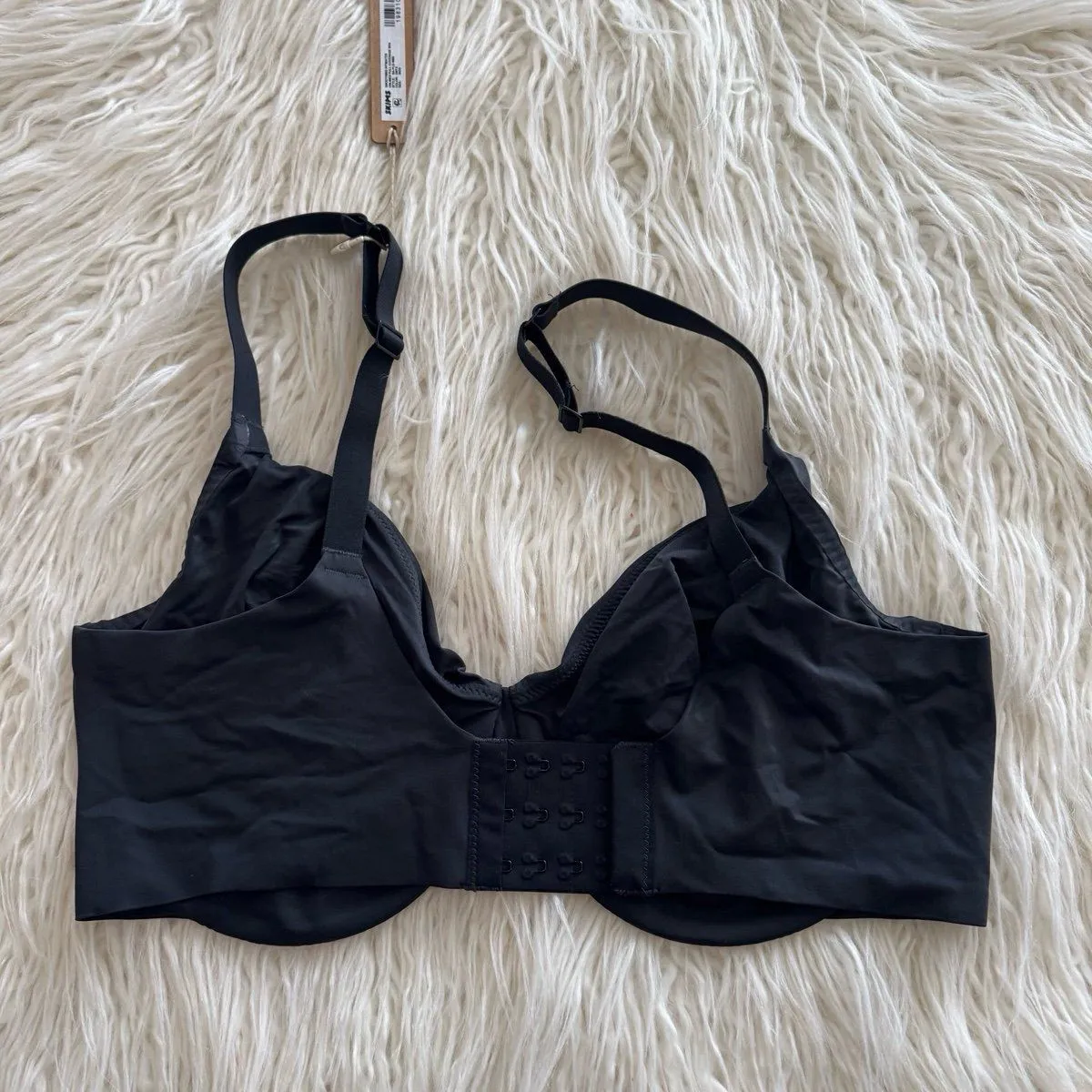 Skims Smoothing Intimates Unlined Full Coverage Bra Onyx Size 36DD - Image 4