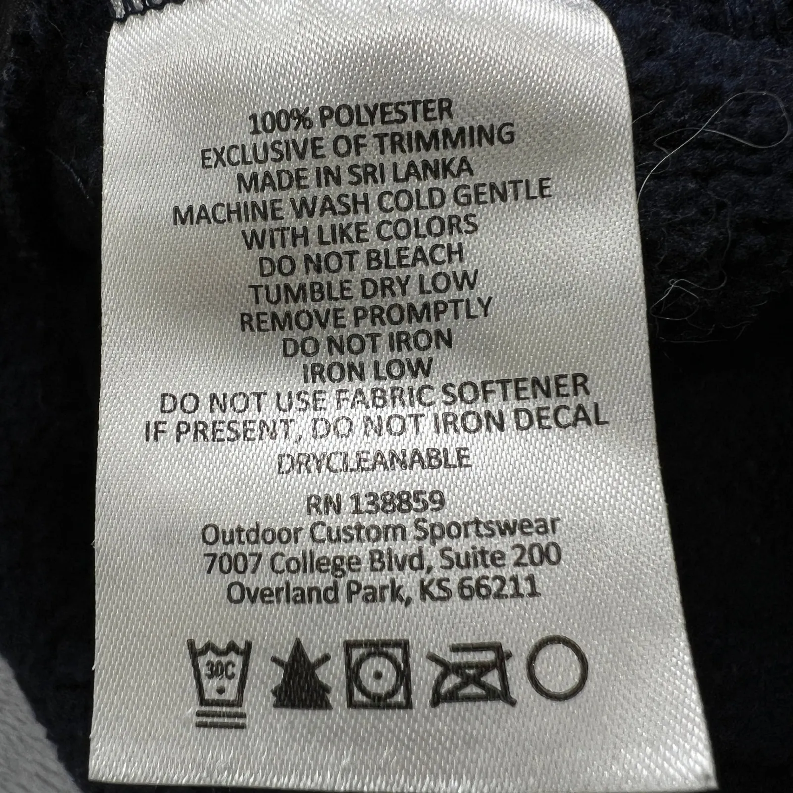 Columbia Sportswear Women's Blue Herringbone Fleece Hoodie Pullover Size L‎ - Image 4