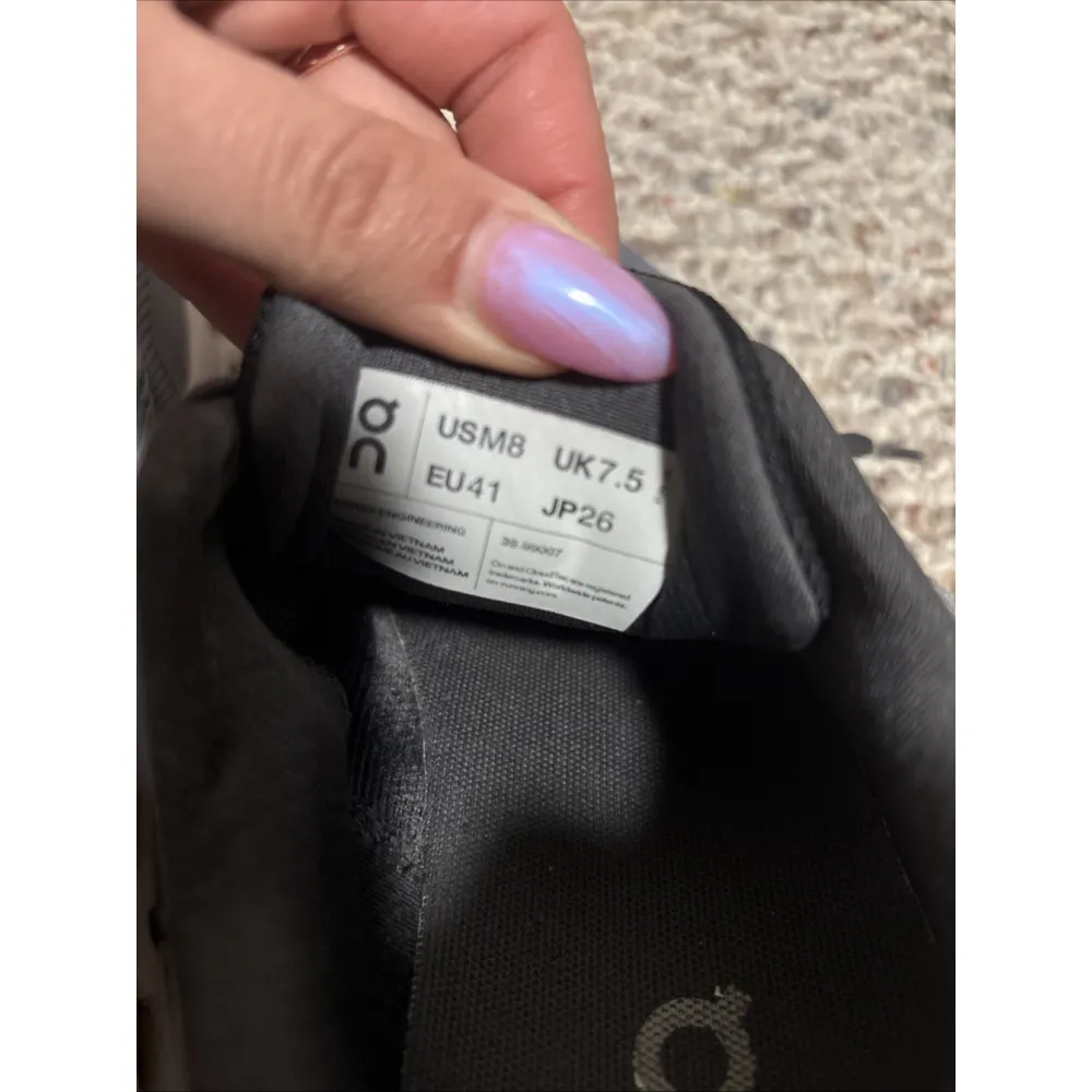 On Cloud Running Cloudstratus Helion Maximum Cushion Shoes Blue Gray - Image 7