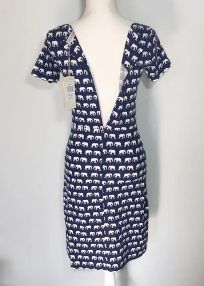 NWT Sugarhill Boutique Navy Blue Elephant Dress - Image 2