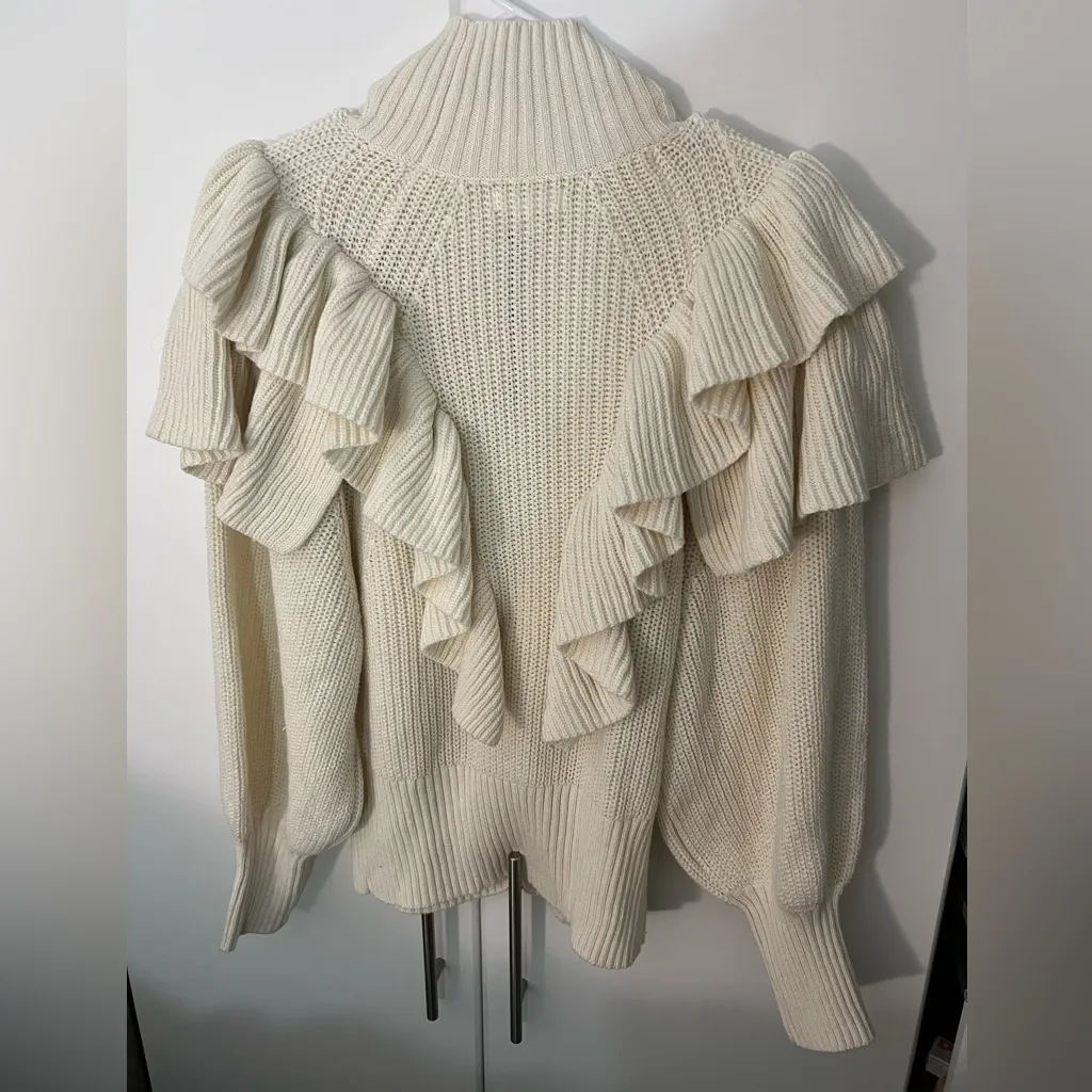 Prologue ruffle high neck sweater NWT - Image 4