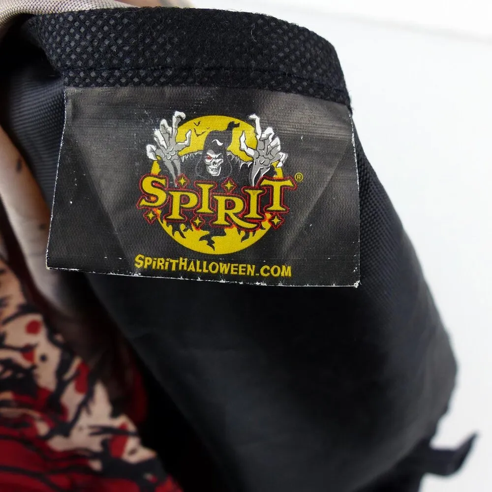 Zombie Skull Printed Cinch Bag Backpack 17X13.5 Horror Monsters Spirit Halloween - Image 11