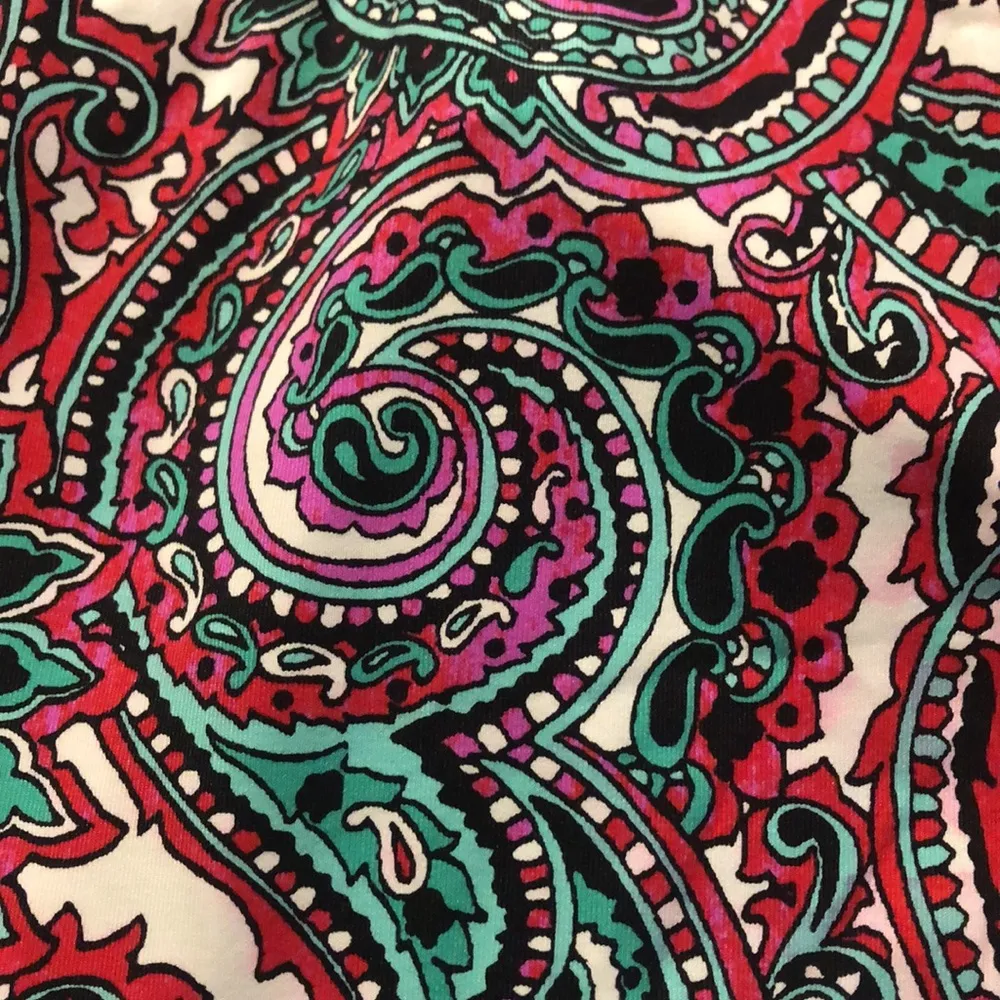 Liz Claiborne Paisley Halter Swimsuit, size 16 - Image 2