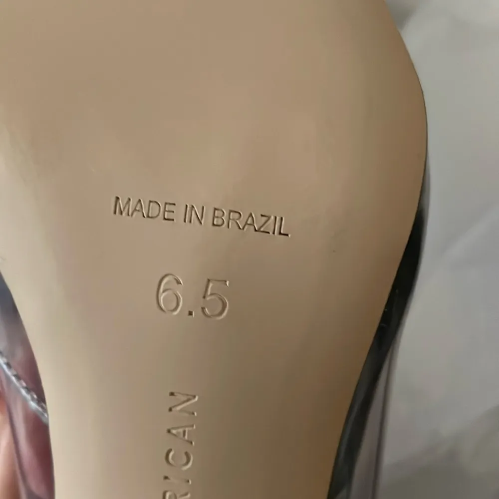 NIB Good American Clear Cinderella Heels Pumps 6.5 Box,Dust Bags Included - Image 11