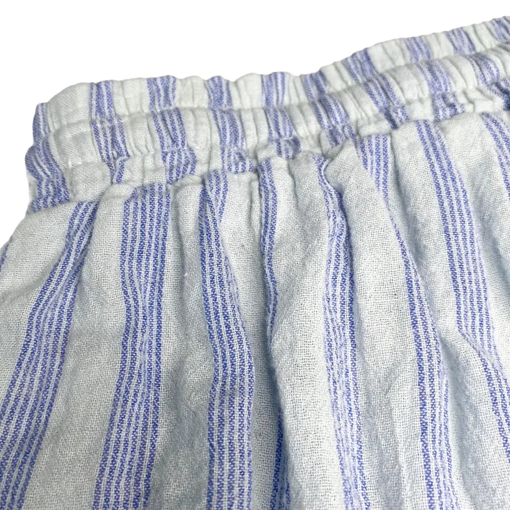 Grifflin Paris ᯾ Striped Short with Tassel Drawstring ᯾ Light Chambray ᯾ Size M Size M - Image 9