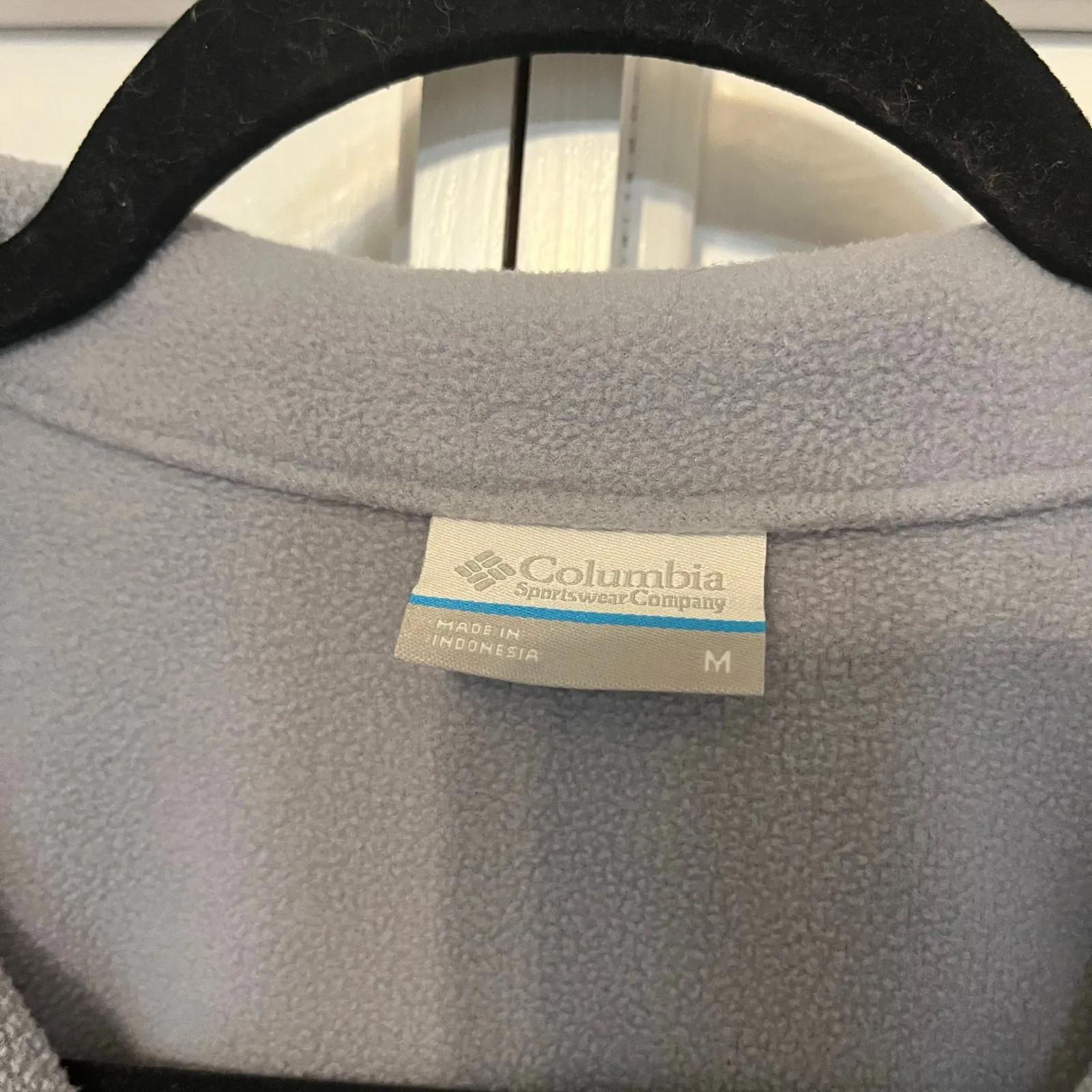 Columbia‎ Light Gray Zip Up Jacket Size Medium - Image 5