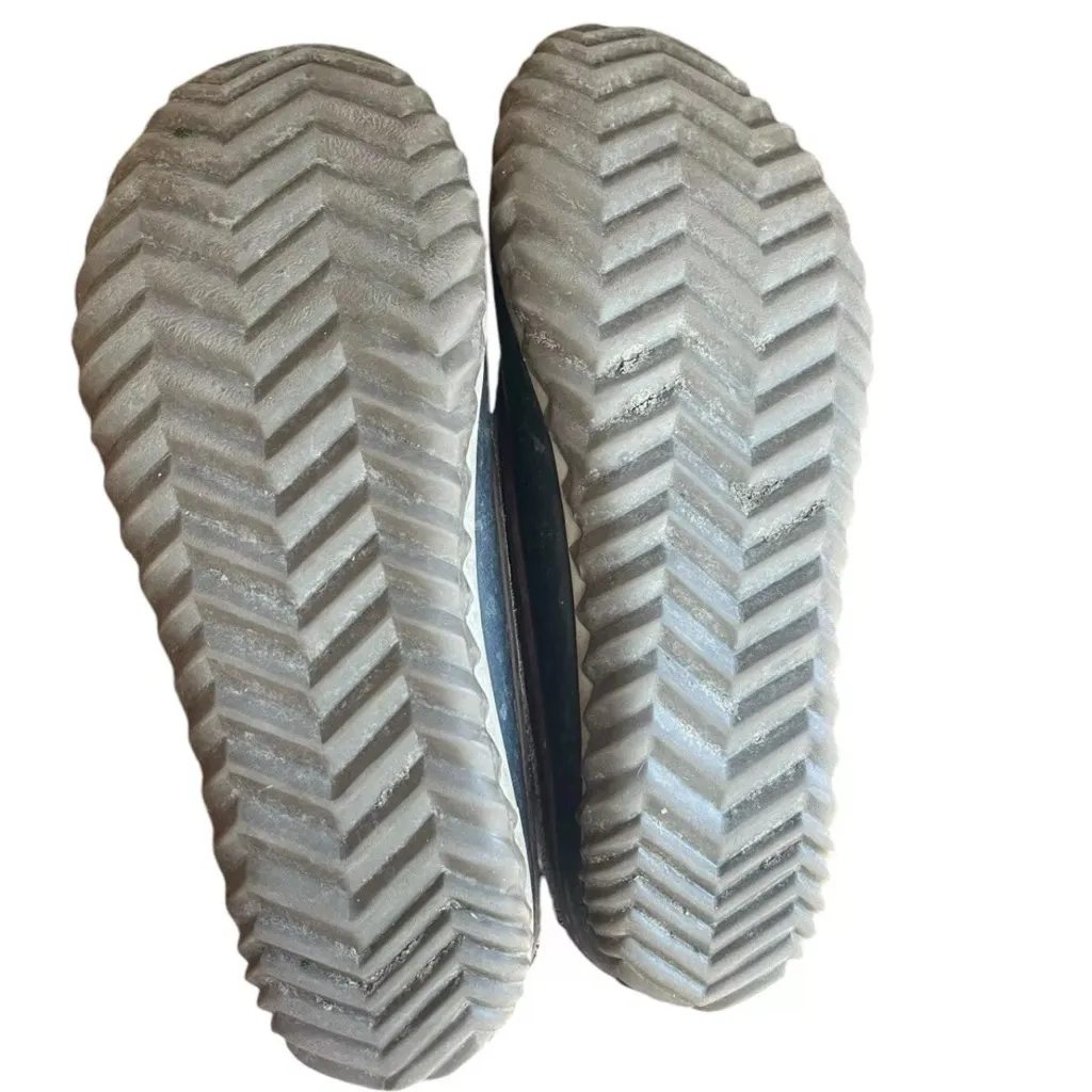 Sorel Duck Snow Boots Size 6.5 Gray Leather Missing Insoles - Image 9