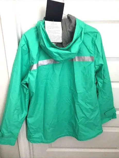 Charles River Apparel Chi Omega Rain Jacket - Image 2