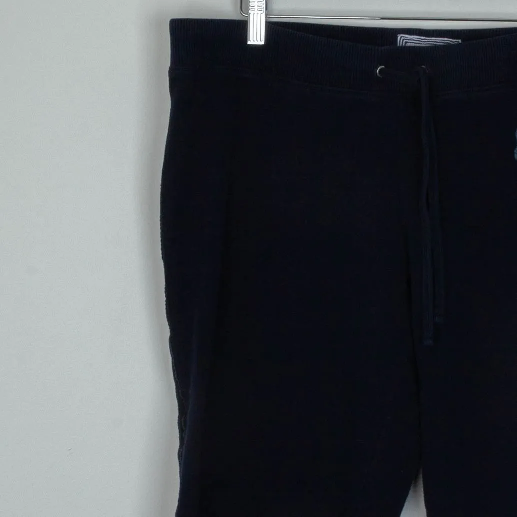 Aerie Y2K Black The Girly Crop Pull On Sweatpants Joggers Womens Size XL Graphic - Image 2
