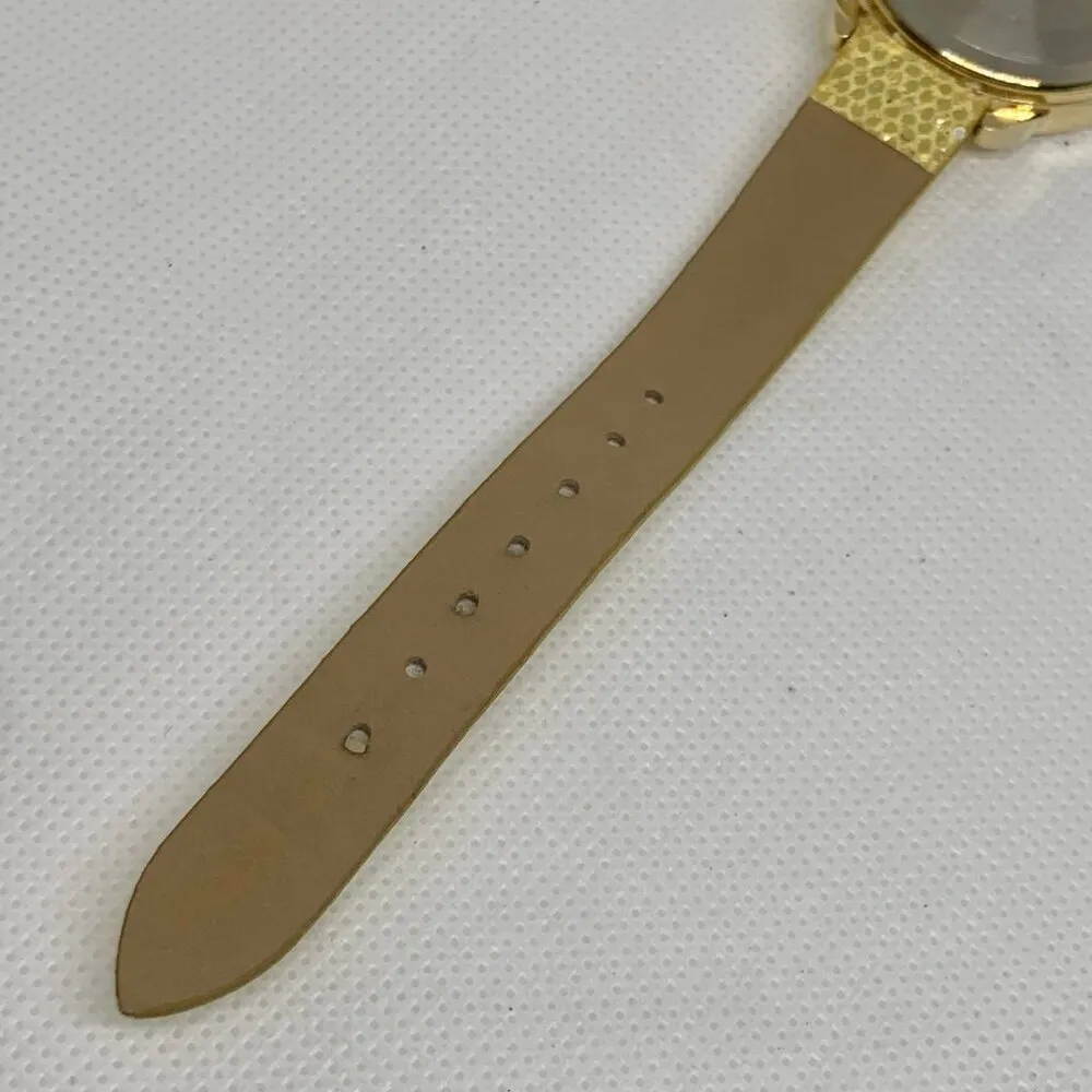 Stylish Angel Gold Toned women/girls Wrist watch case 34mm Quartz running - Image 8