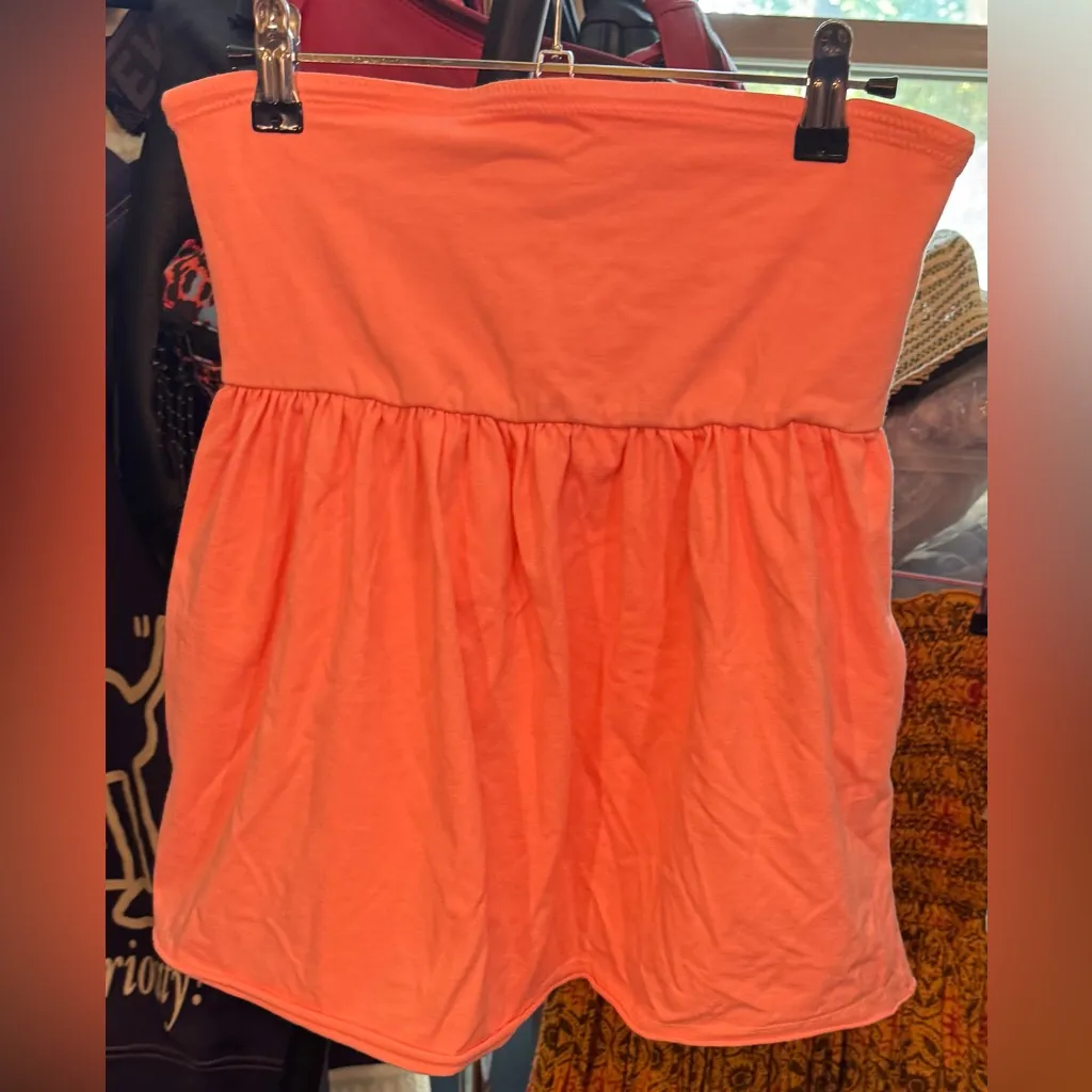 NWOT Free People FP Movement Hot Shot Babydoll Tube Top - just peachy - small - Image 8