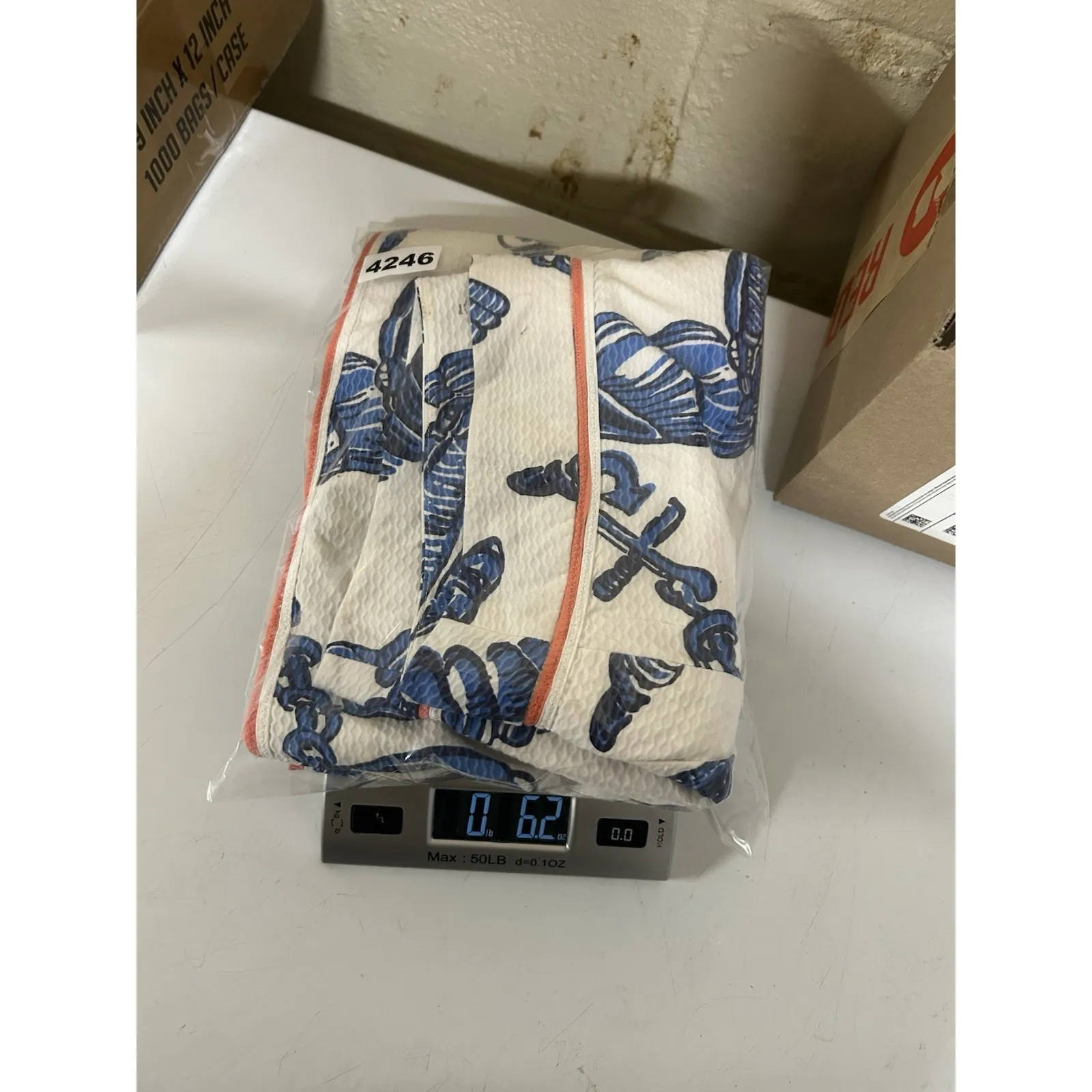 Lilly Pulitzer Coastal Seashell Blue White Beach Graphic Print Skirt Size 8 - Image 5