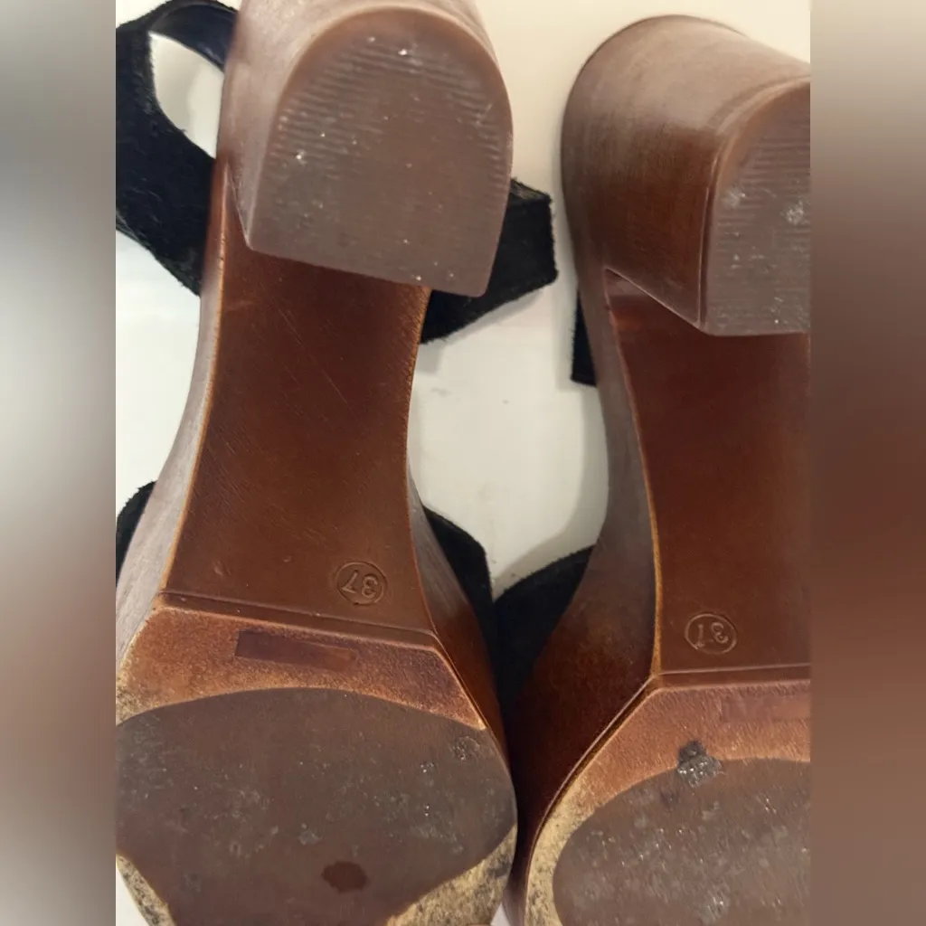 Lulla Platform in Black Suede STEVE MADDEN size 37 - Image 12