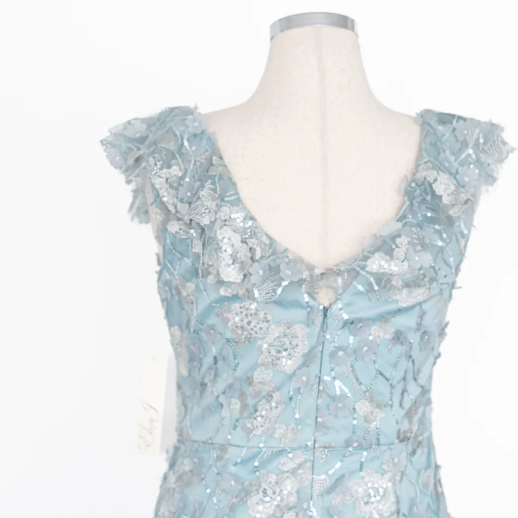 Eliza J - V-Neck 3D Flower Sleeveless Gown - Image 13