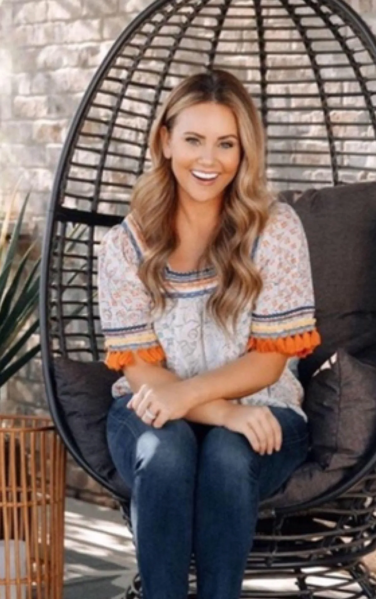 Maeve Paolina Tasseled Blouse - Image 5