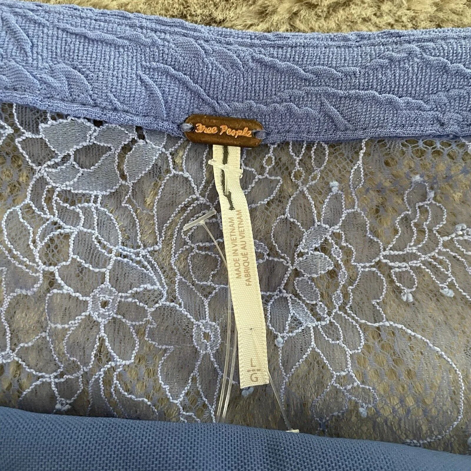 NWOT Free People Brooklyn Mini Skater Dress Women's L Whimsygoth Fairy Disco Y2K - Image 11