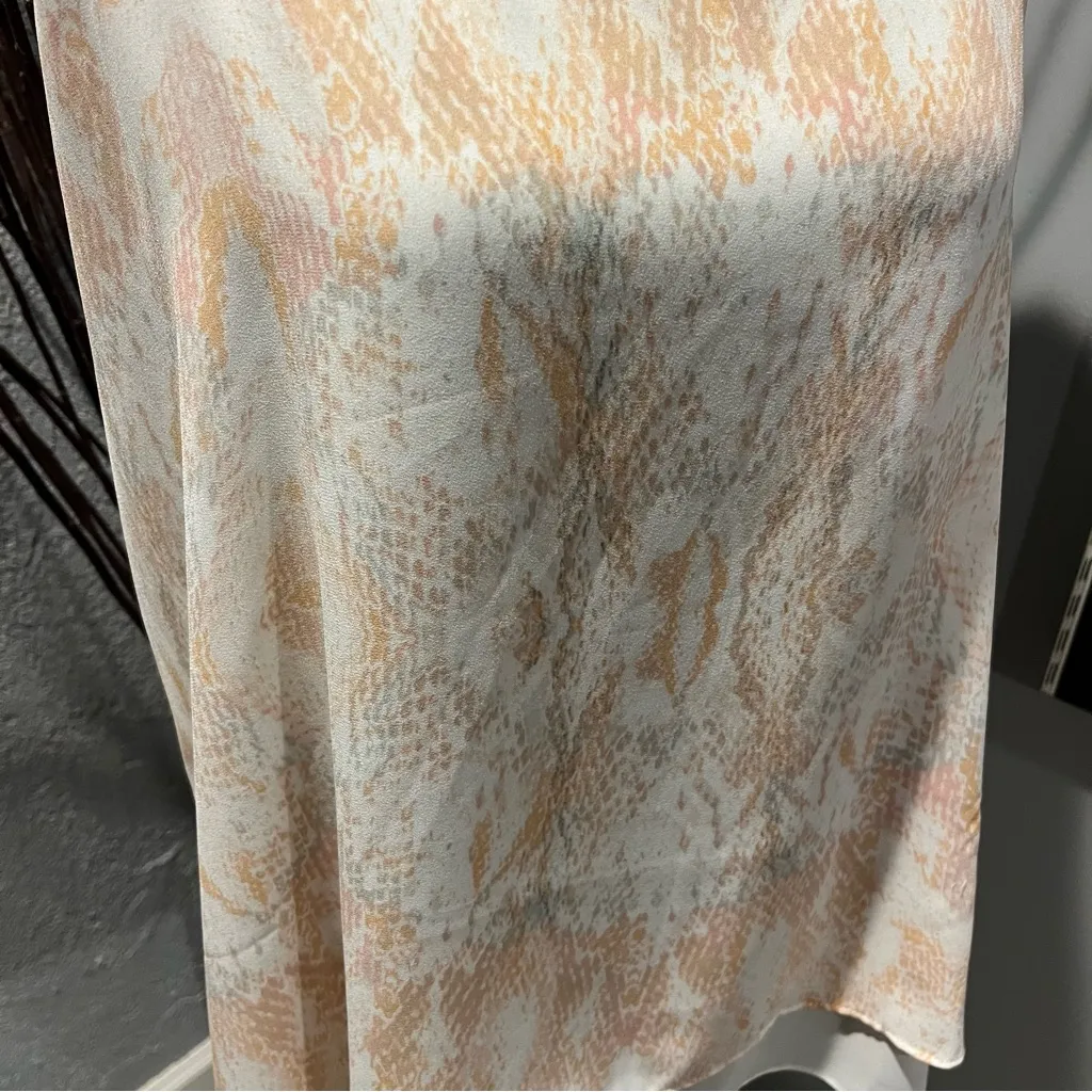 🌺RACHEL ZOE PINK SNAKE AKIN CAMISOLE TANK TOP SIZE EXTRA LARGE🌺 - Image 2