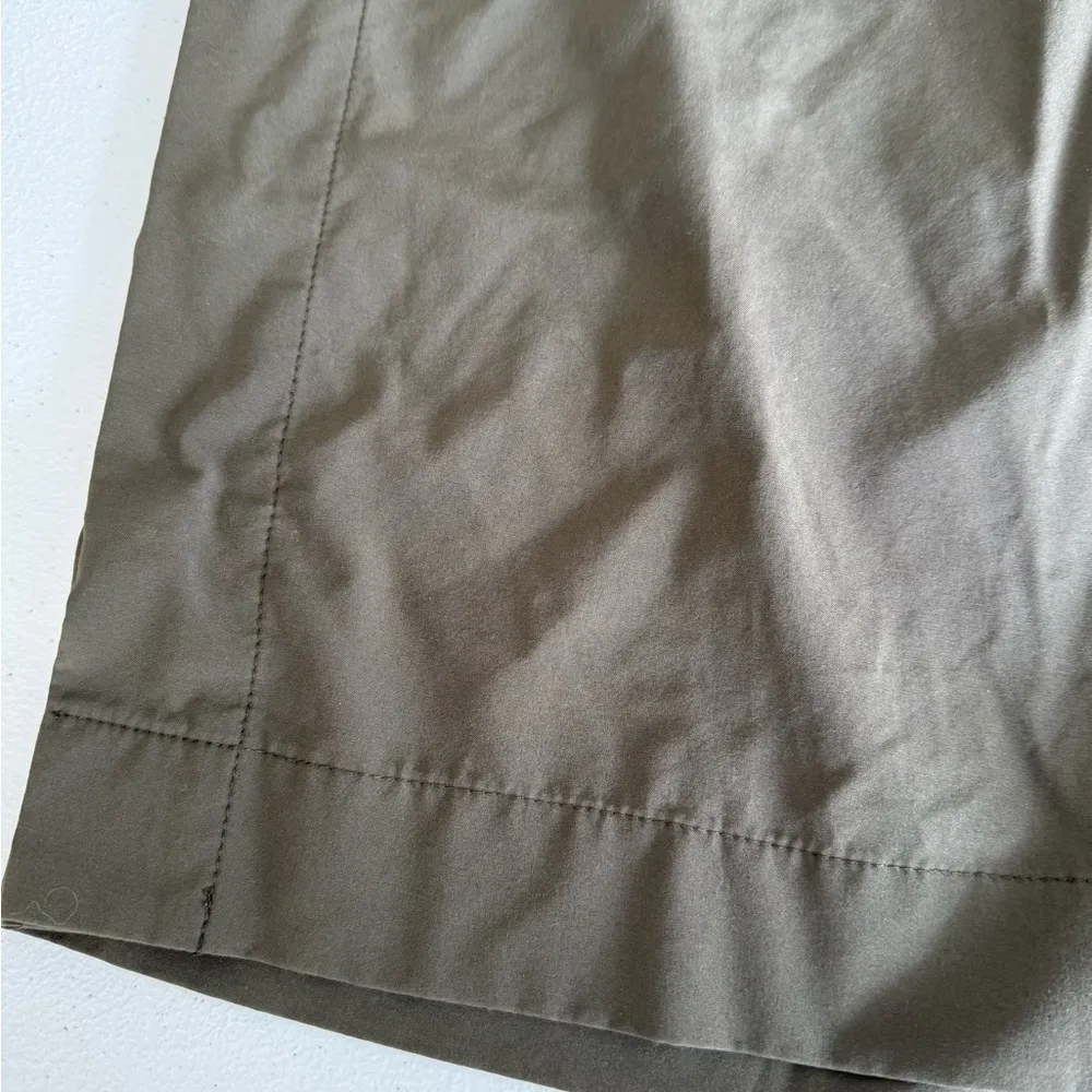 J. Jill Fit Performance Active Pant Crop Olive Green Medium Lightweight Women’s - Image 2