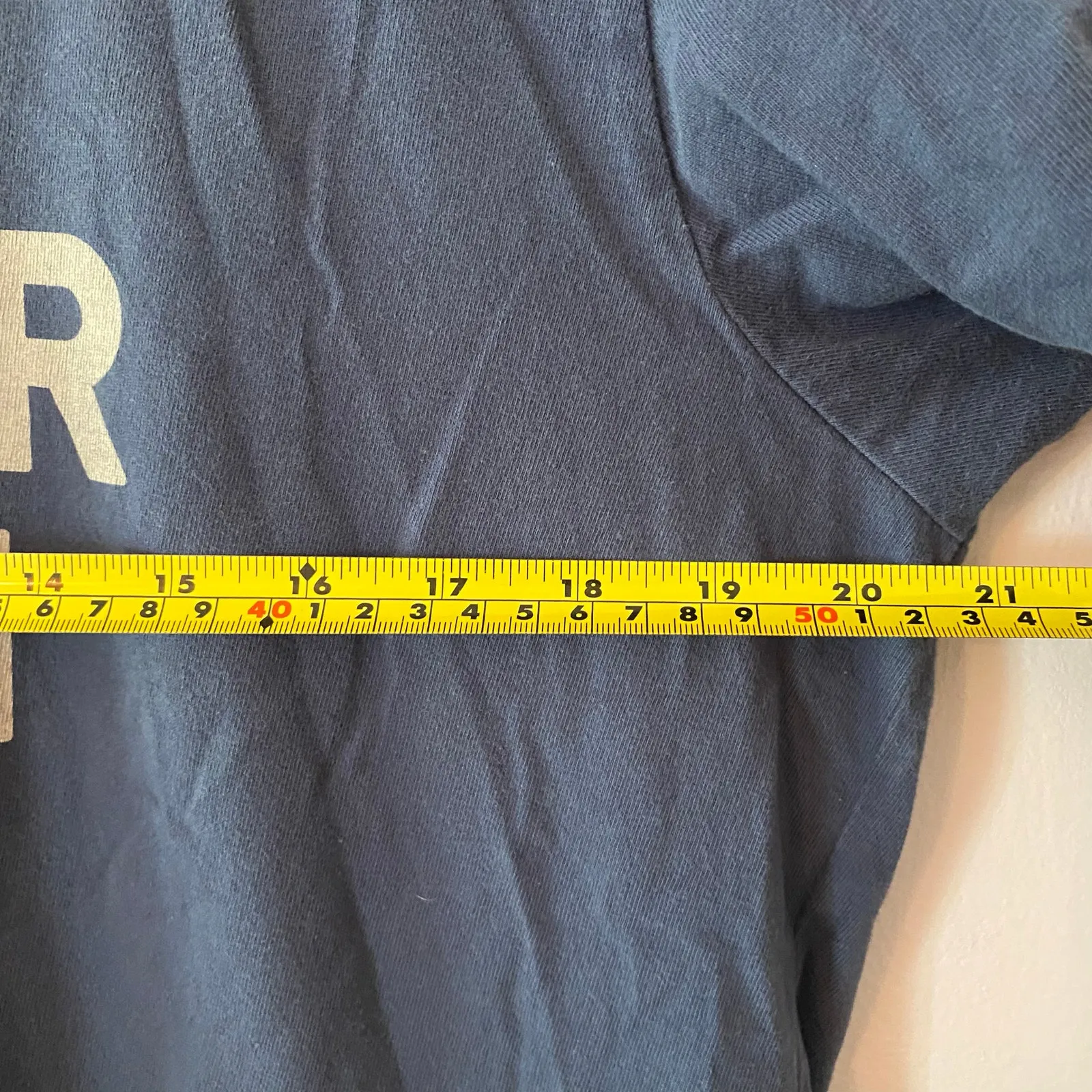 Life Is Good Blue Crusher Tee V-neck Super Mom Cotton Casual Women's size Large - Image 7