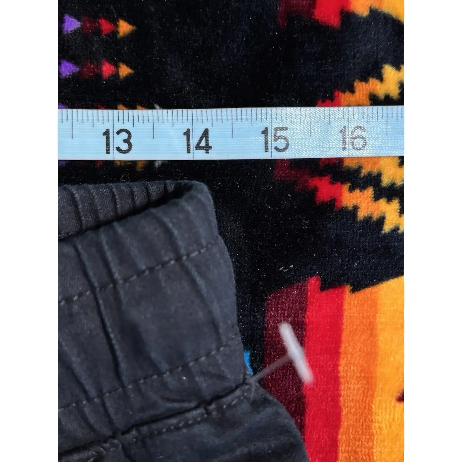 VIP Jeans Black Jogger Pants High Rise Zip Size 13/31 Pockets NWT Elastic Waist - Image 8