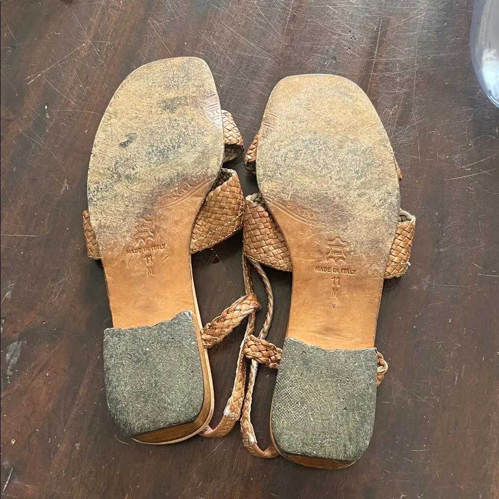 Sesto Meucci brown sandals size 11 - Image 7
