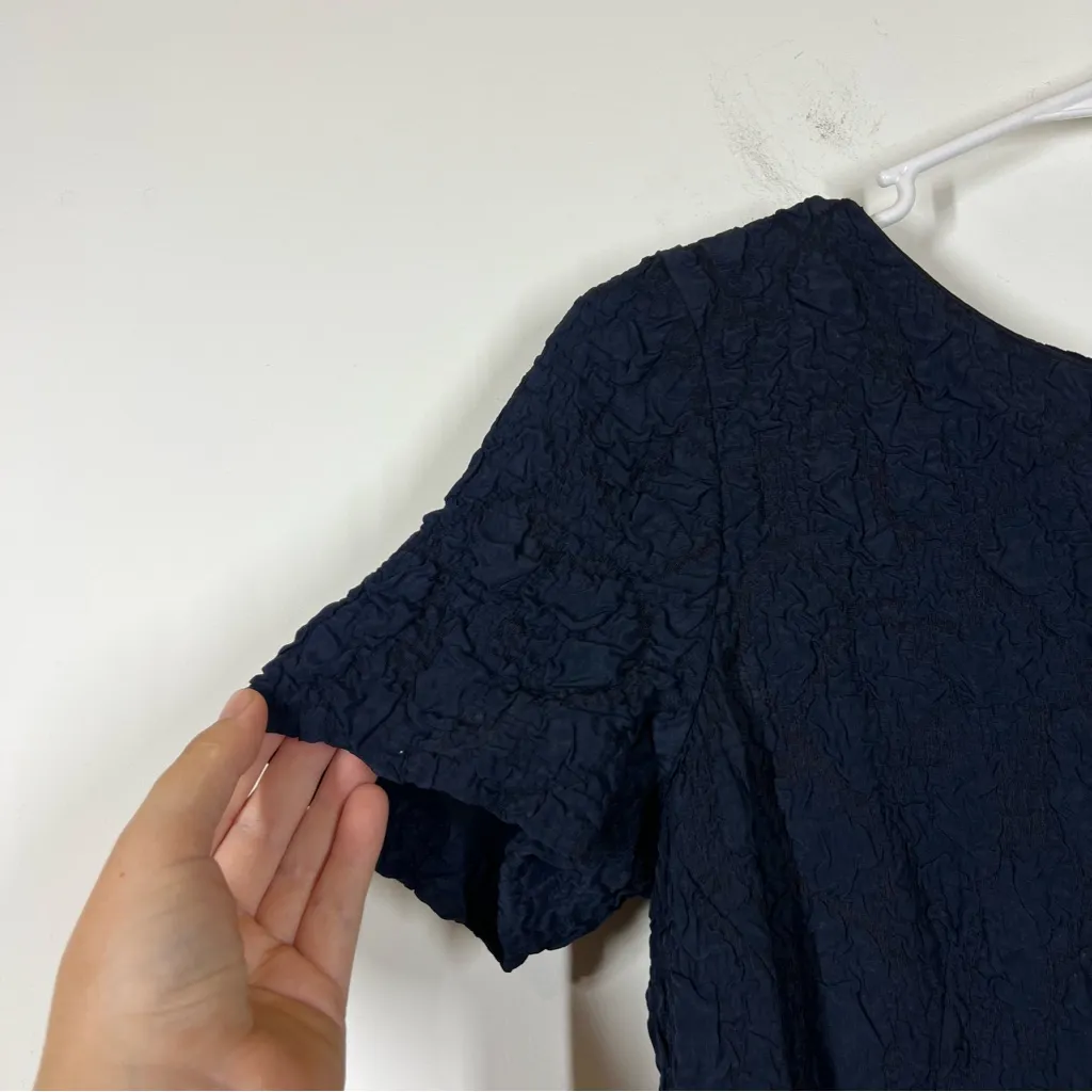 Akris Punto Crinkle Textured Dress Size US 8 - Image 5