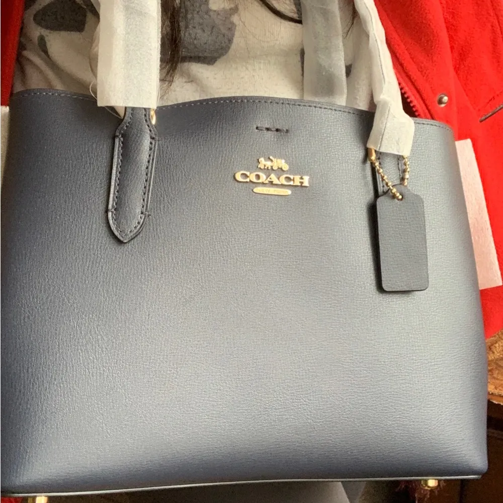 Authentic COACH 1941 double faced leather snap zip Satchel/Crossbody - Image 9