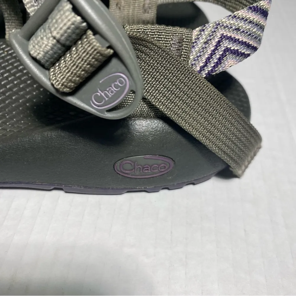 Chaco Zx2 Classic Womens Sandal Grey Purple Size 9 (P) - Image 6