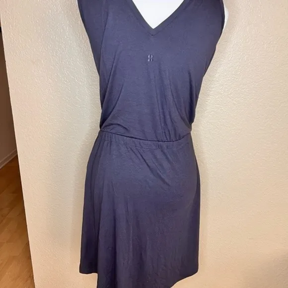 NWT Sweaty Betty Gray Take It Easy Dress Women‎ Size XS - Image 5