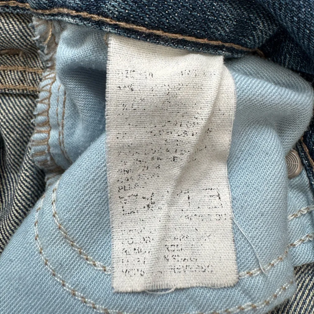 ⟡ vintage Tommy Hilfiger mid-rise flare jeans size 10 medium/dark wash ⟡ - Image 6