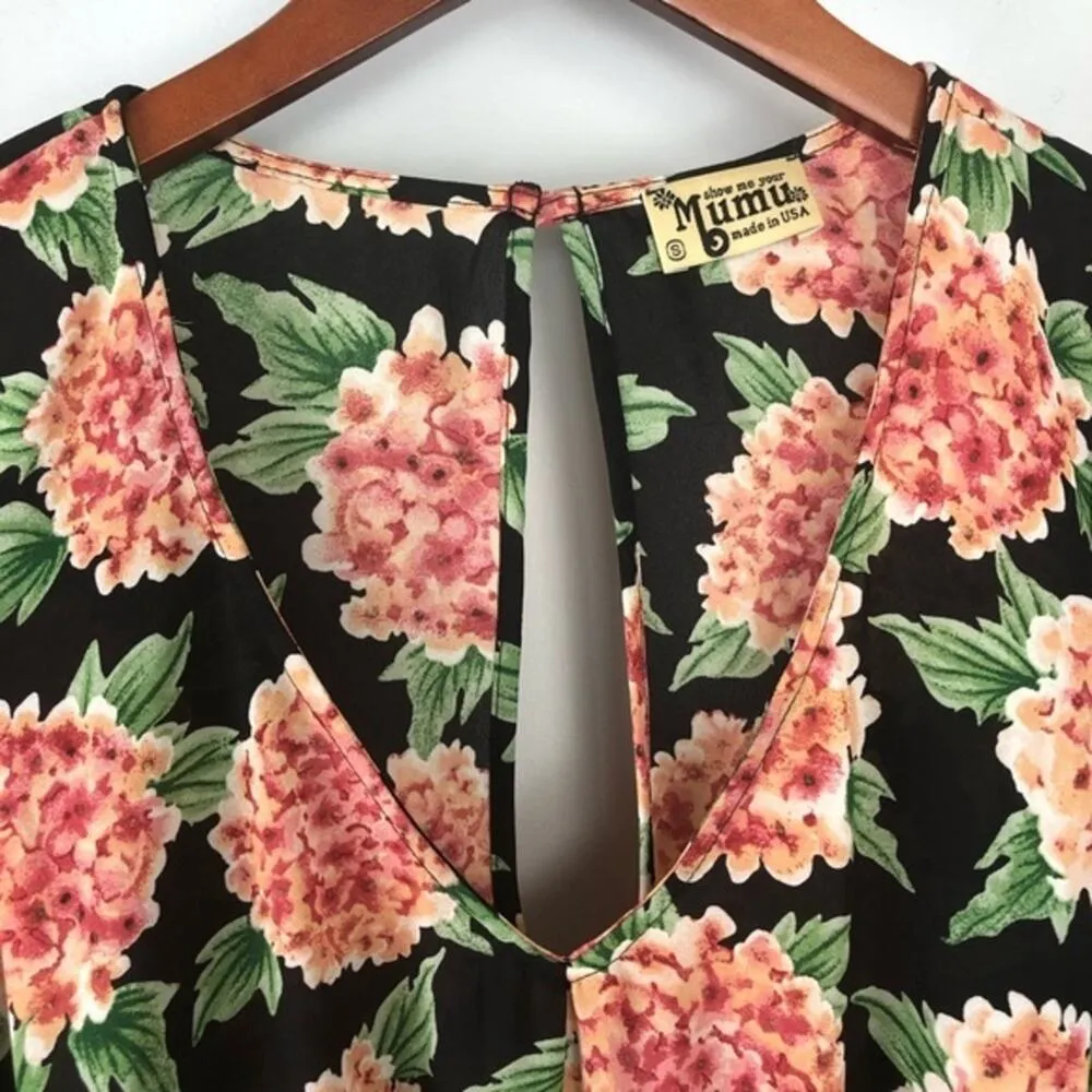 Show Me Your Mumu Rainey Floral Boho Long Sleeve Mini Dress Size Small - Image 7