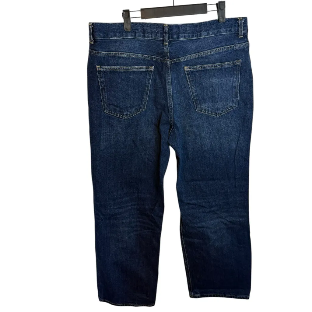 Zara Medium Wash Relaxed Boyfriend Jeans - Image 2