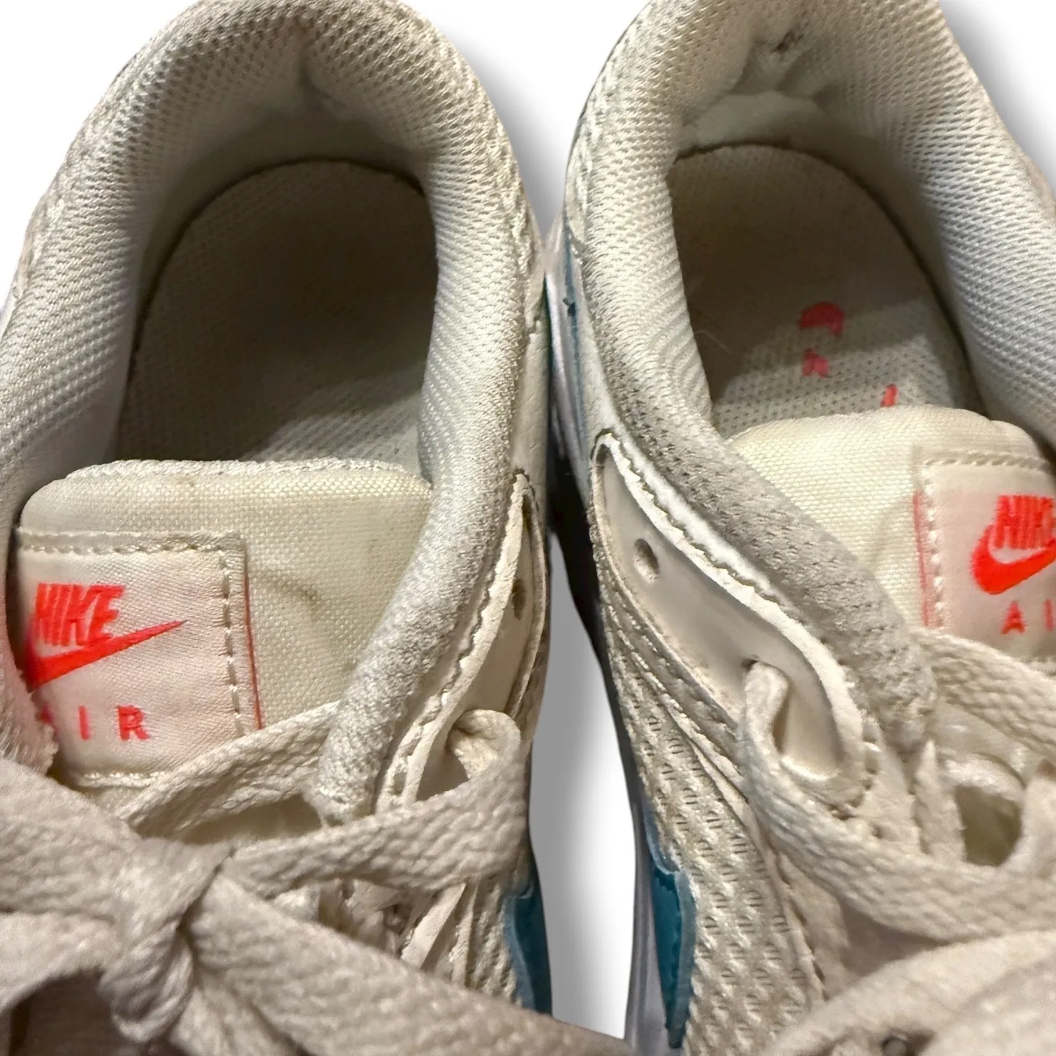 Nike Air Max SC Sneakers Women's 8 Sail Black Blue Running Cushion Retro Style - Image 7