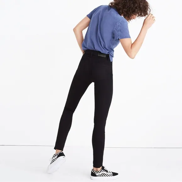 Madewell Roadtripper Skinny Jeans in Bennett Black Wash | 25 - Image 2