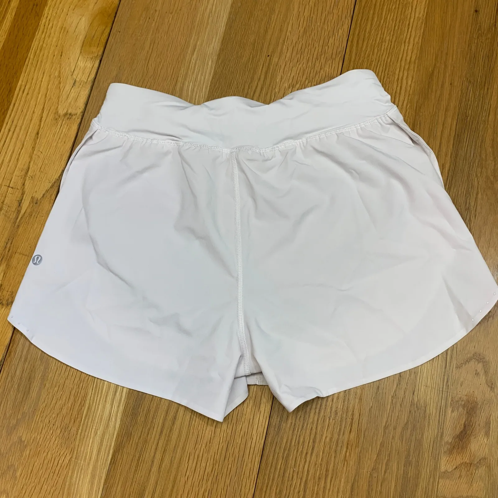 Lululemon Find Your Pace High Rise Shorts Ivory White Womens Size 6 Athletic - Image 3