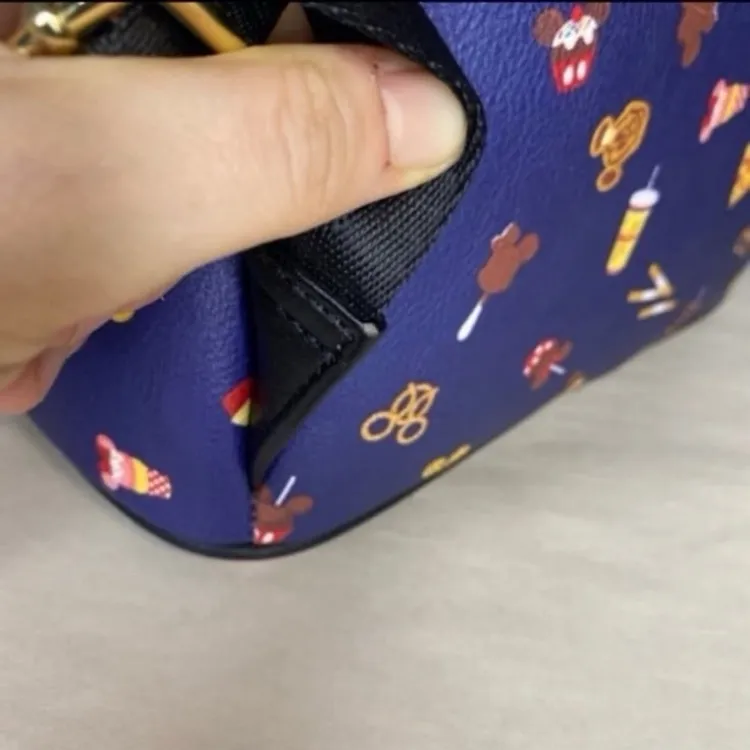 Disney parks mickey and minnie park snacks Loungefly mini backpack & wallet SET - Image 6