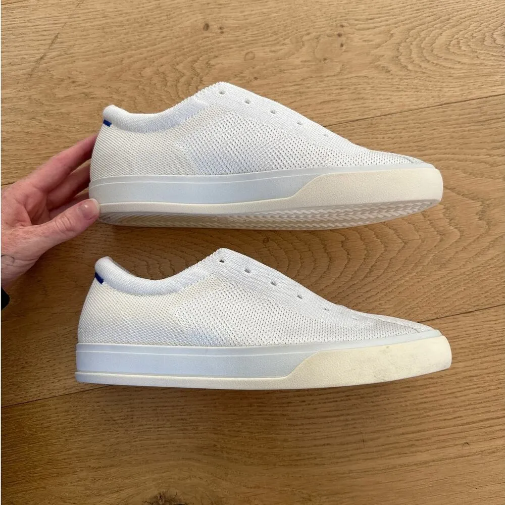 Rothy’s - The Lace Up Sneaker in White - Image 6