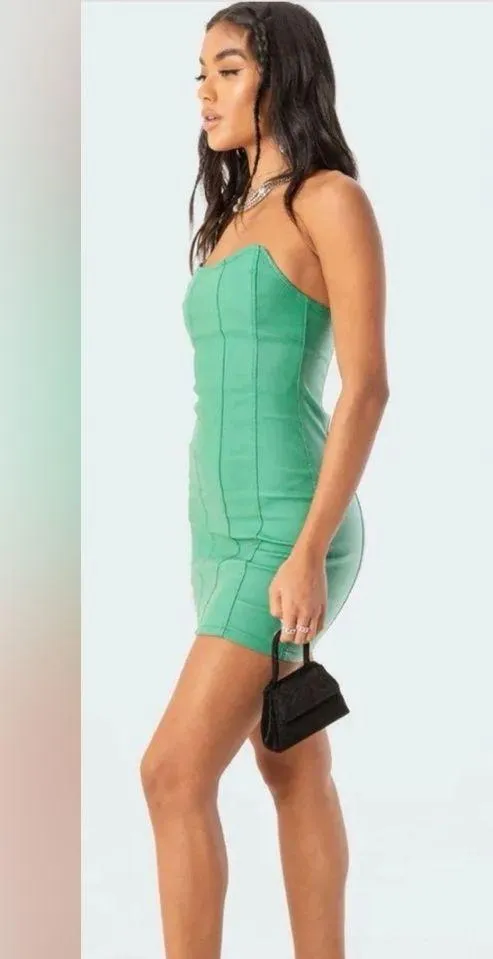 Green  dress - Image 2