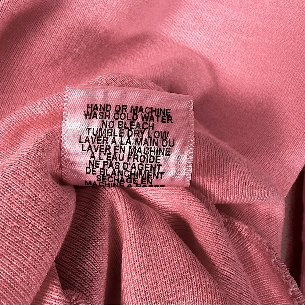 NWOT  REN Flirt Long Sleeve Crop Top Ruffled Hems Sz Large - Image 5