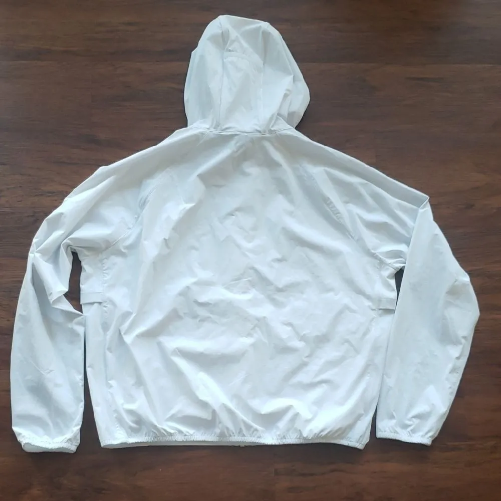 Vuori Womens White Chic Athleisure Renew Trainer Shell Zip-Up Jacket Size Large - Image 8