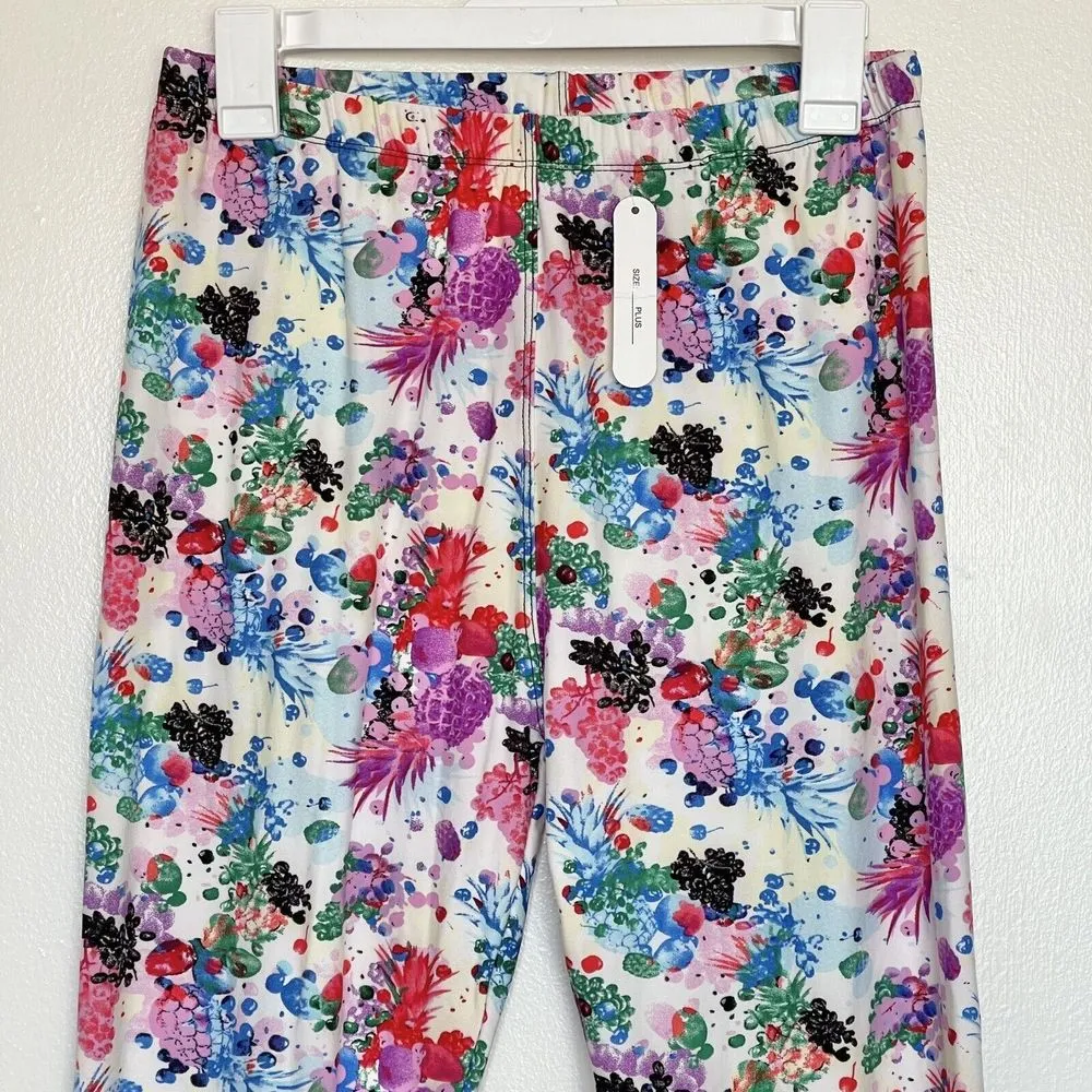 Eevee Womens Leggings Pants Plus Size L - Image 3