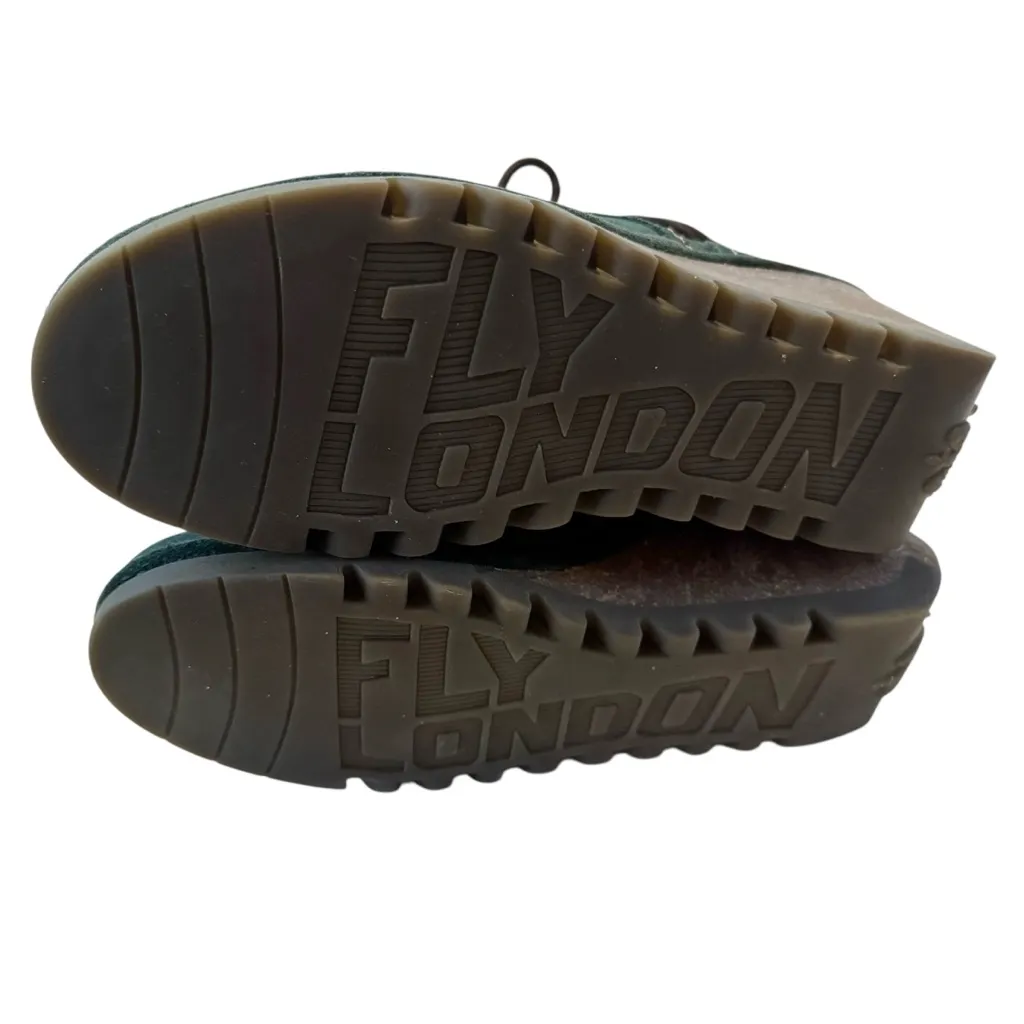 Fly London  Nero Suede Boots Dark Green Size 39 or 8 WORN ONCE - Image 5