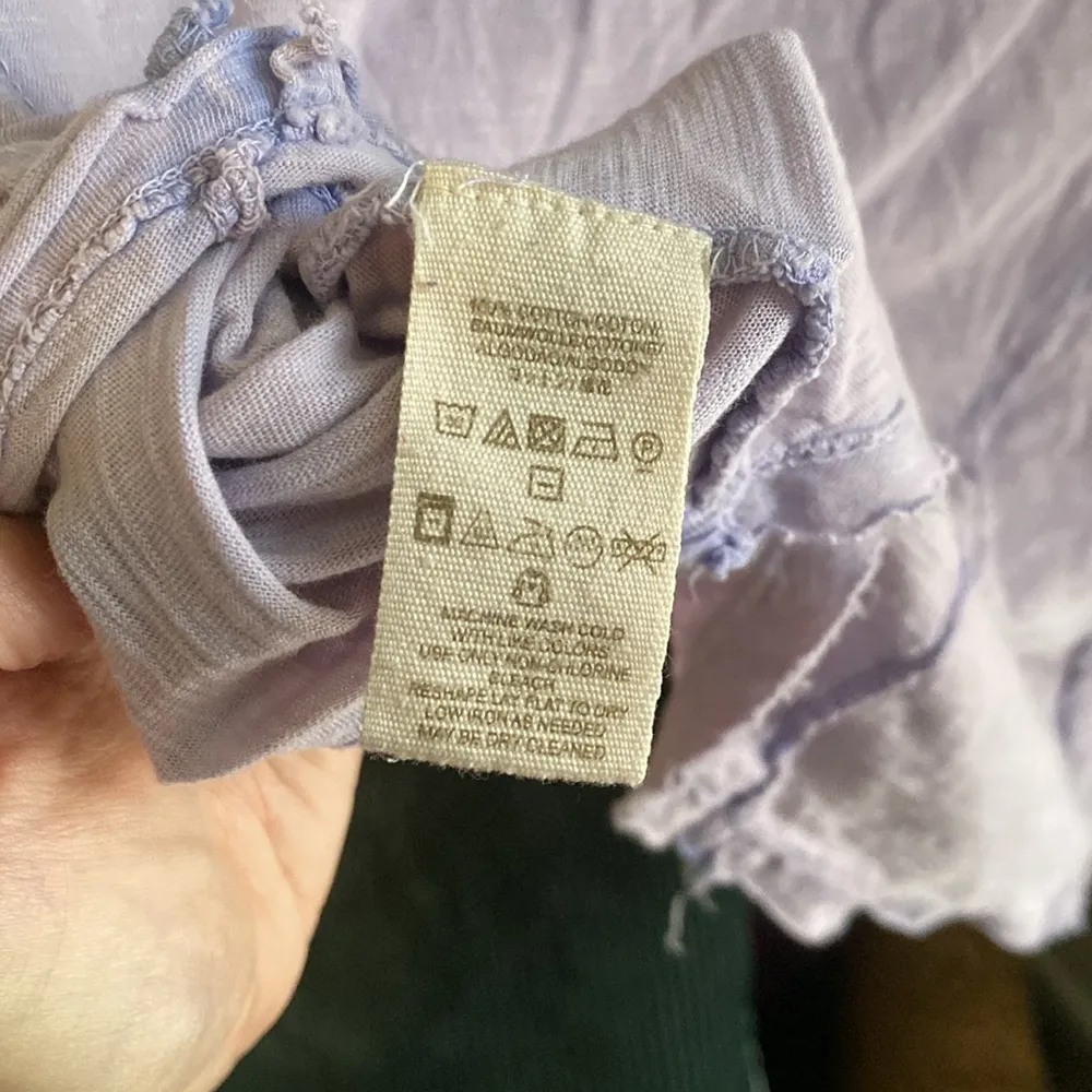 Free People Long Sleeve Cut Out Top - Image 7