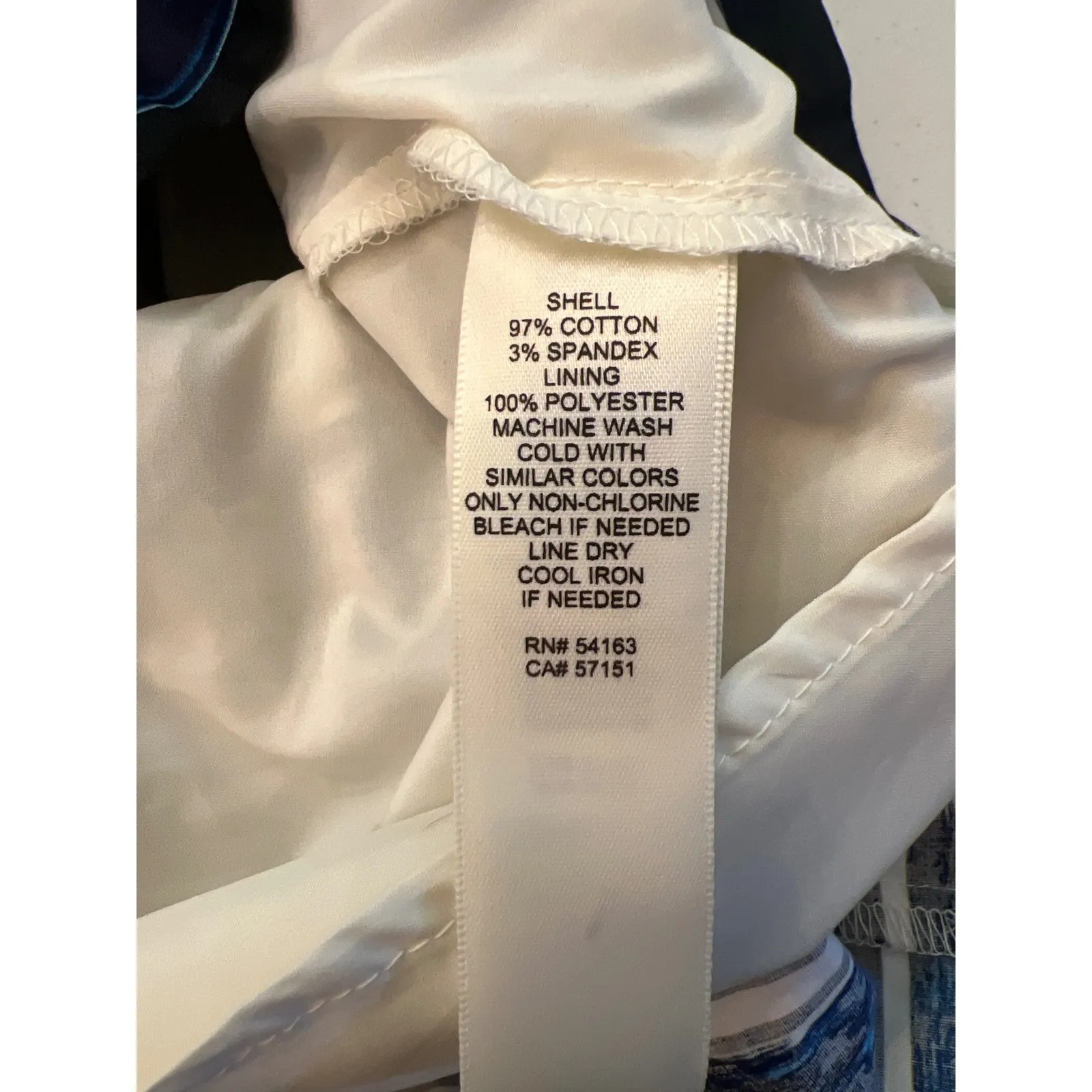 Eliza J Fit & Flare‎ Dress Blue Plaid Print Sleeveless Party Cocktail Size 8 - Image 7