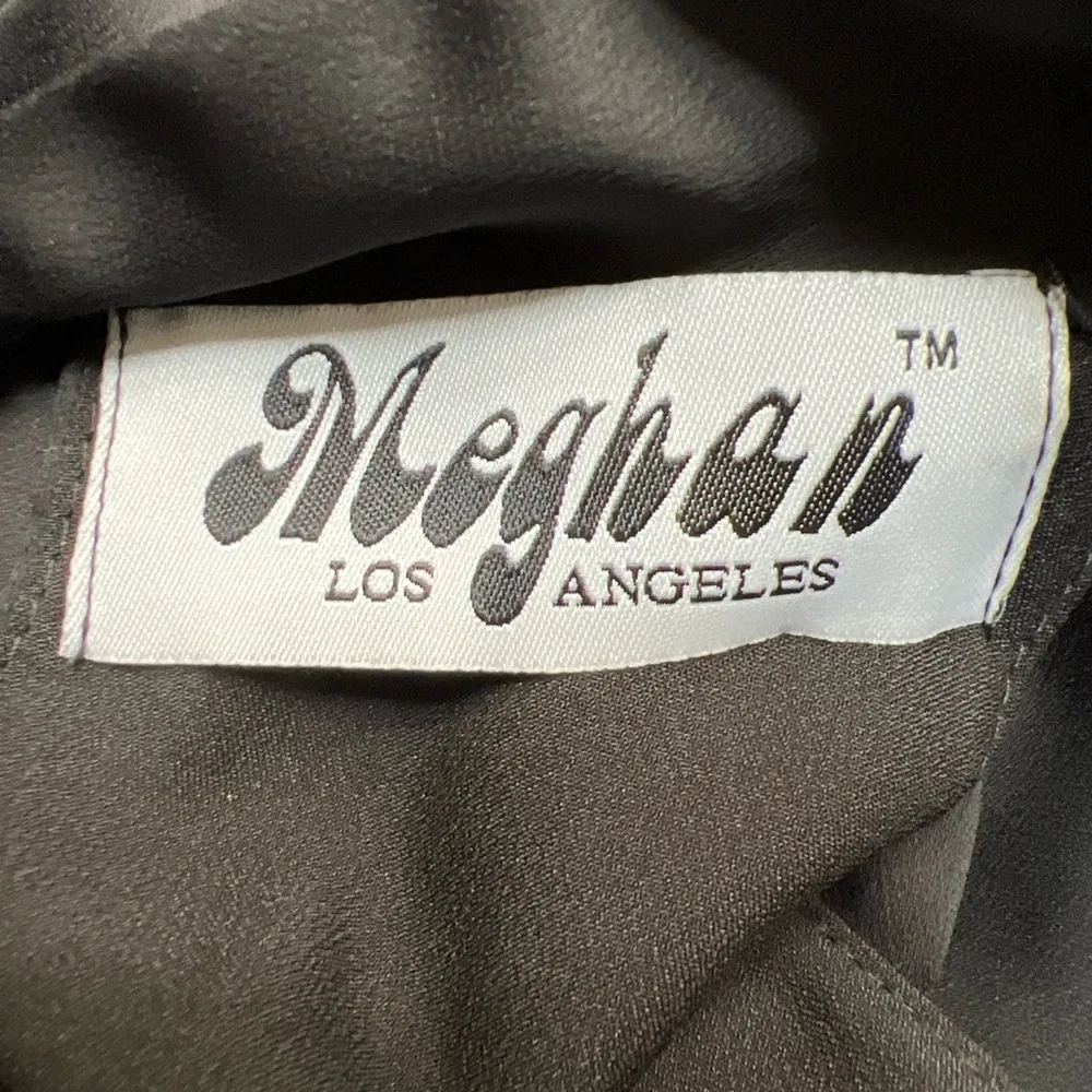 Meghan‎ Los Angeles Black Retro Sleeveless Dress Witchy Whimsigoth LBD - Image 8