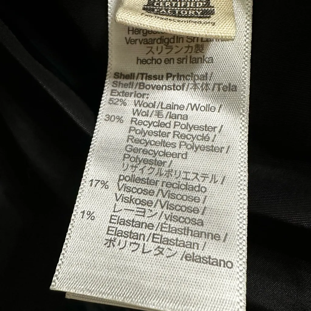 Madewell The Rosedale Blazor Double Breasted Plaid Wool Preppy Academia Size 00 - Image 9