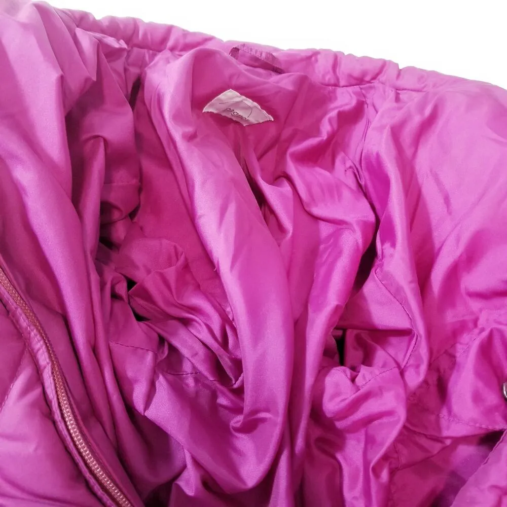 Bogner Fuchsia Goose Down Puffer Ski Winter Jacket Pink Size 10 - Image 12